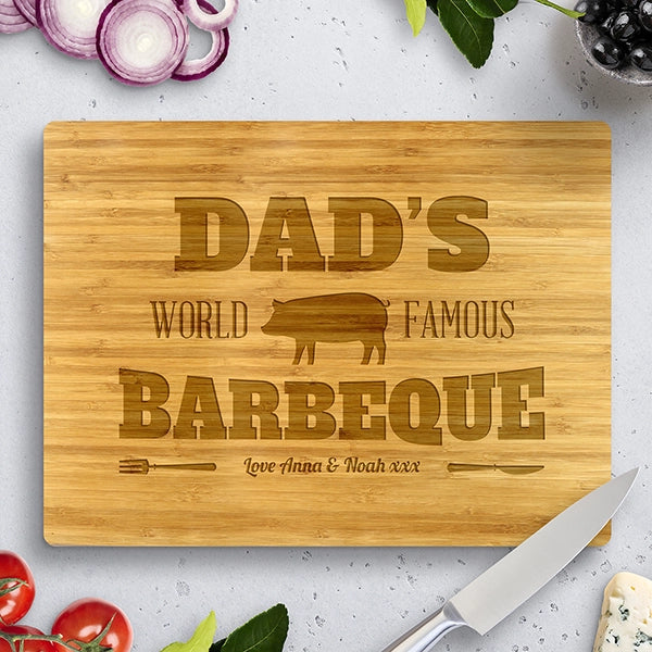 Personalised Bamboo Boards for Dad