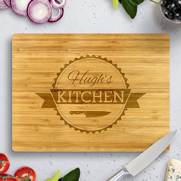 Personalised Bamboo Cutting Boards