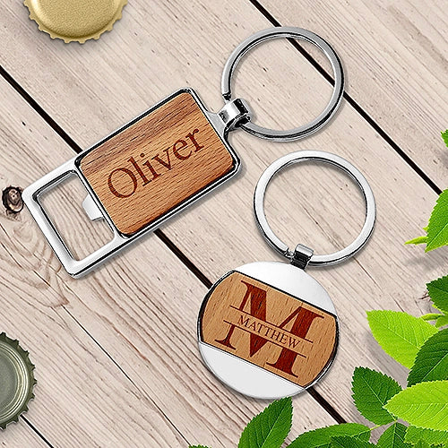 Engraved Keyrings For Him