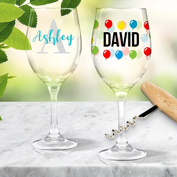 Coloured Wine Glasses For Him