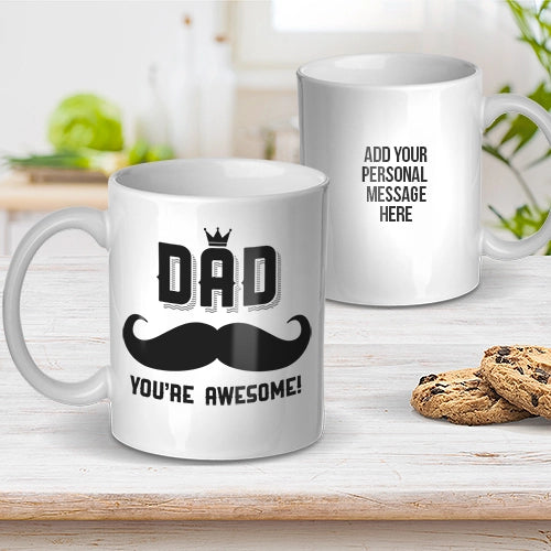 Dad & Grandpa Personalised Mugs