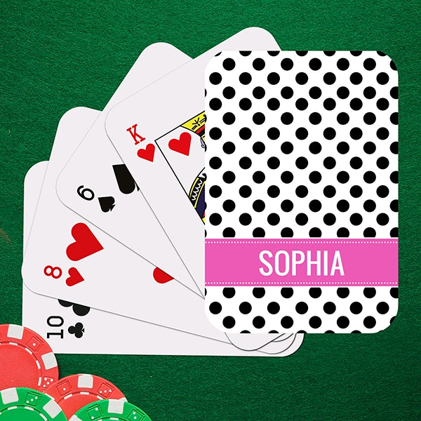 Personalised Playing Cards For Her