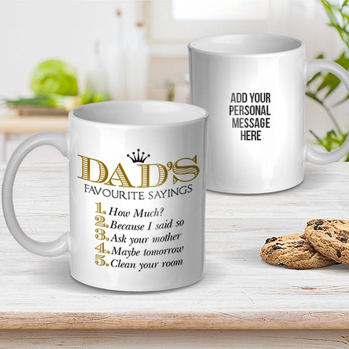 Dad Sayings Ceramic Mug