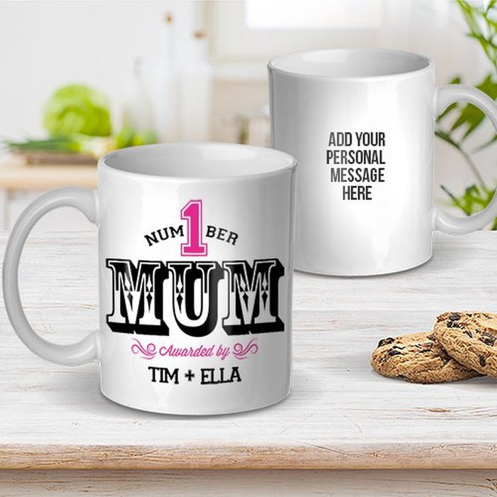 Number 1 Mum Ceramic Mug
