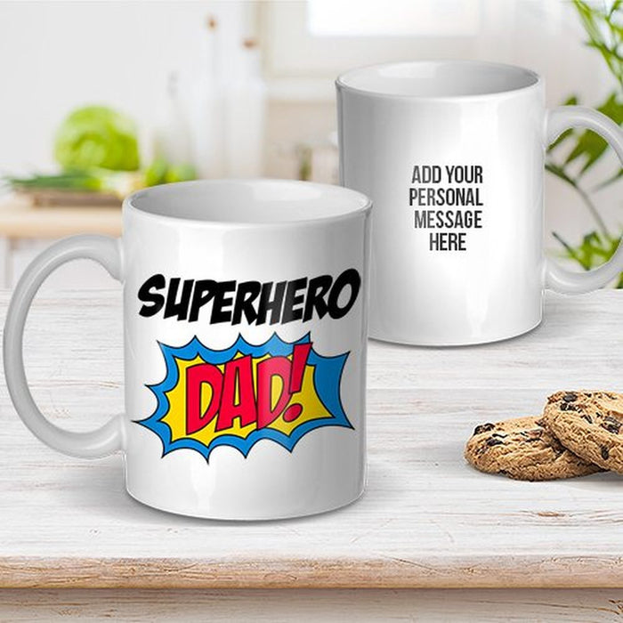 Superhero Dad Ceramic Mug