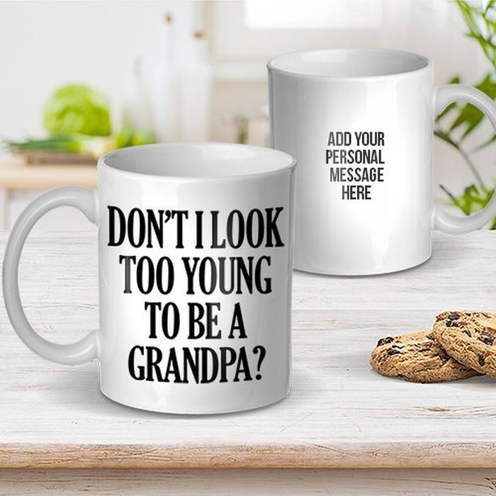 Young Grandpa Ceramic Mug