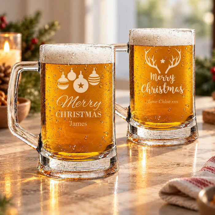 Christmas Beer Mugs