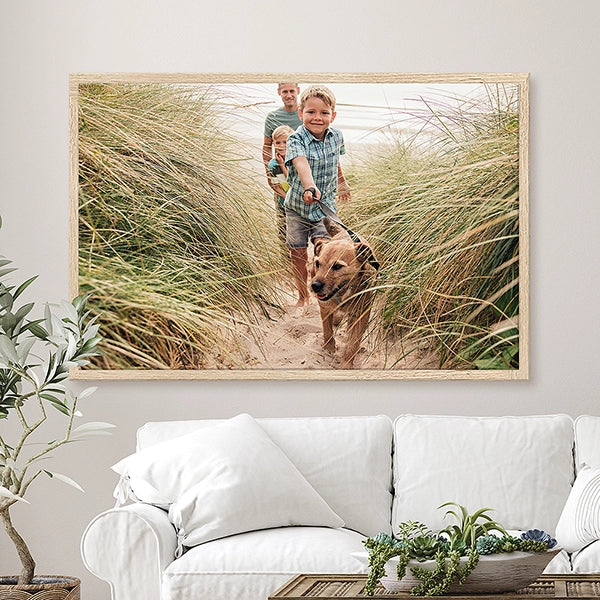 Custom Framed Canvas