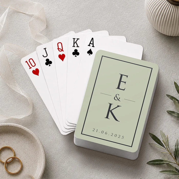 Wedding Playing Cards