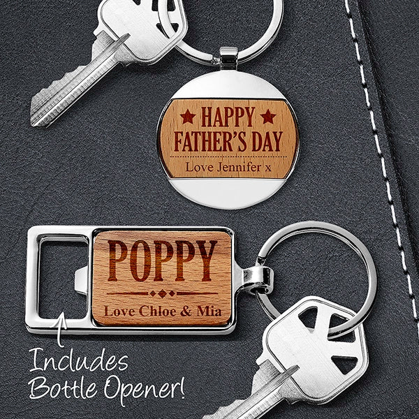 Dad Quote Key Rings Keyrings For Dad | Australia's Best | Fabness