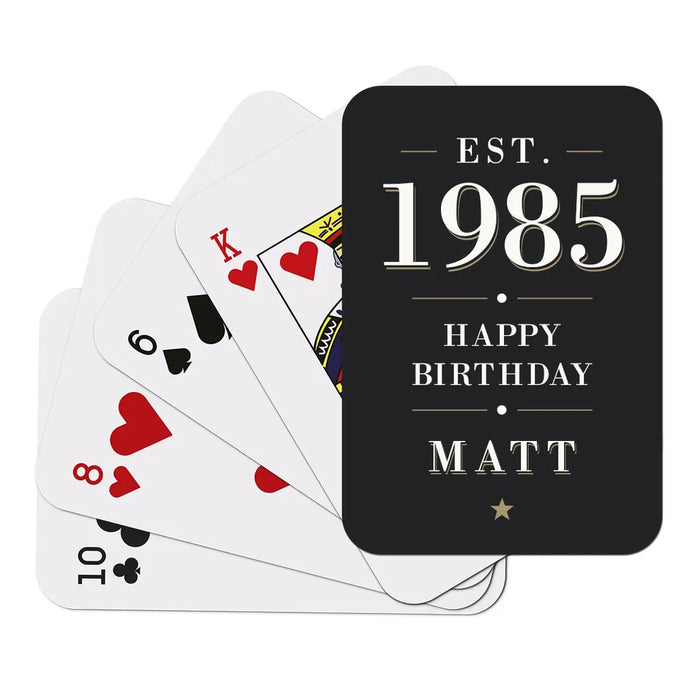 Established Playing Cards