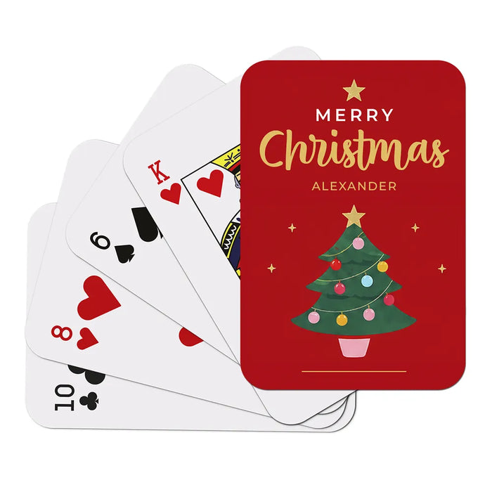 Colourful Tree Playing Cards