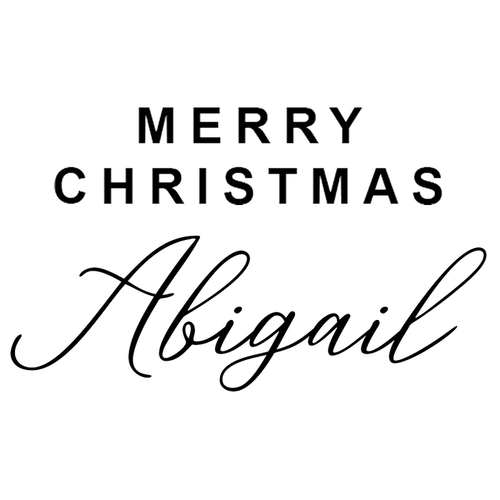Christmas Engraved Wine Glass