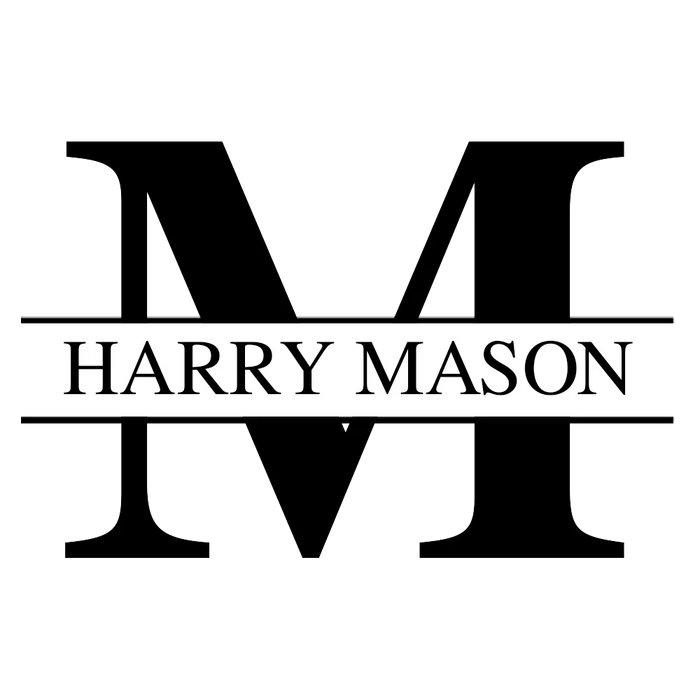 Monogram Engraved Tumbler Glass