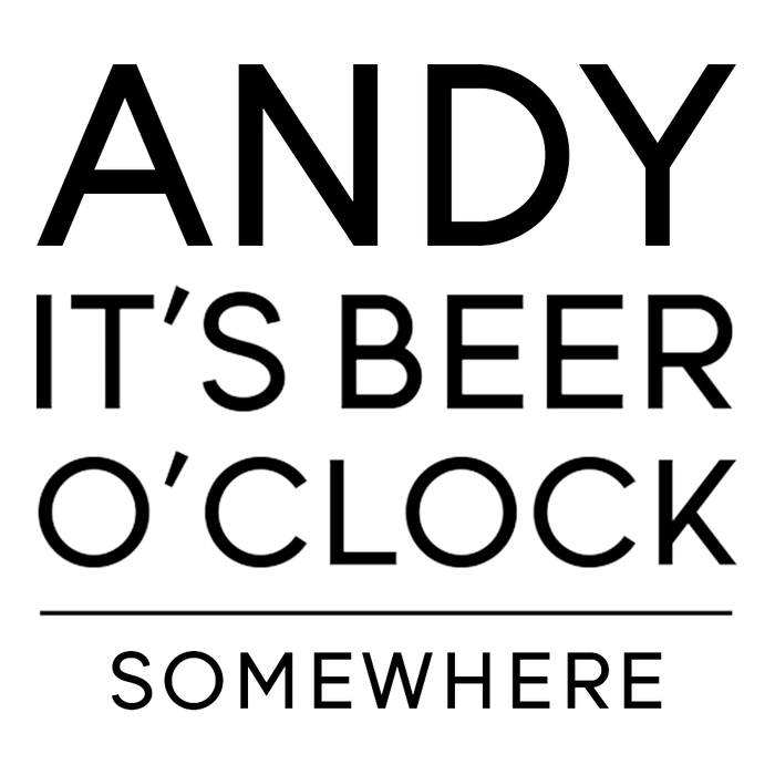 Somewhere Engraved Premium Beer Glass