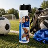 Personalised Photo 750ml Double Walled Drink Bottle