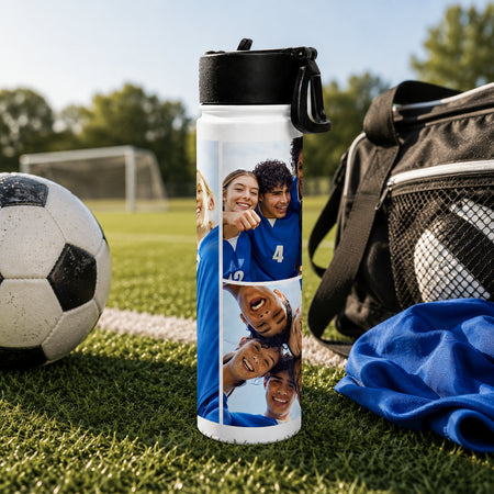 Personalised Photo 750ml Double Walled Drink Bottle
