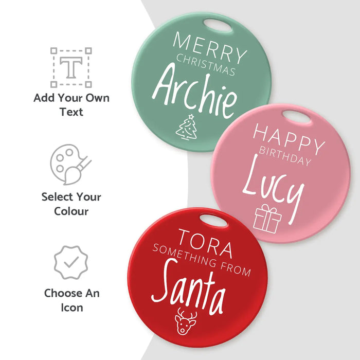 Acrylic Gift Tag - Single