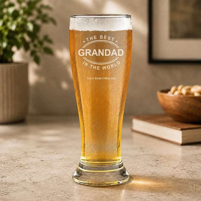 The Best Engraved Premium Beer Glass