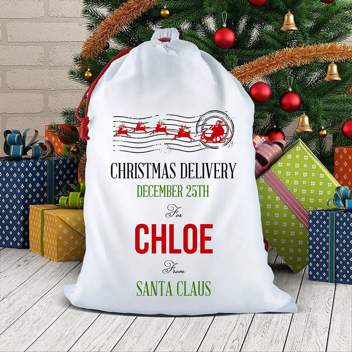 Christmas Delivery Santa Sack