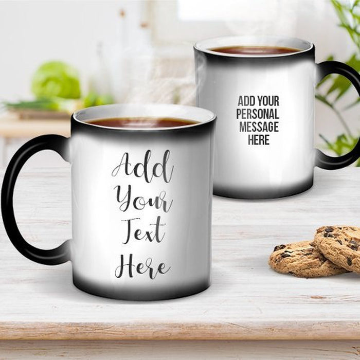 Add Your Own Message Ceramic Magic Mug
