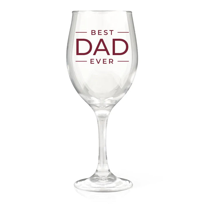 Best Ever Stacked Coloured Wine Glass