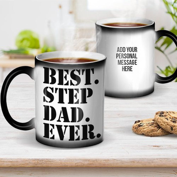 Best Step Dad Ceramic Magic Mug