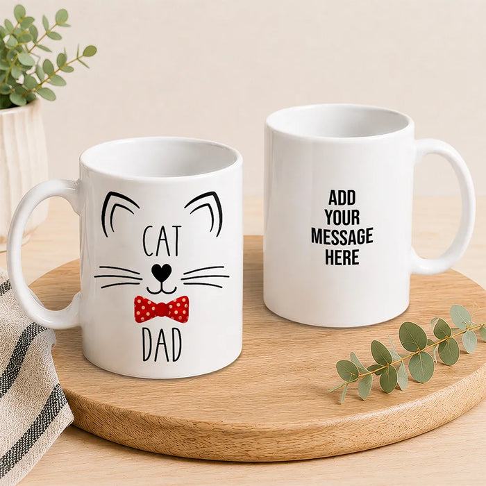 Cat Dad Coffee Mug