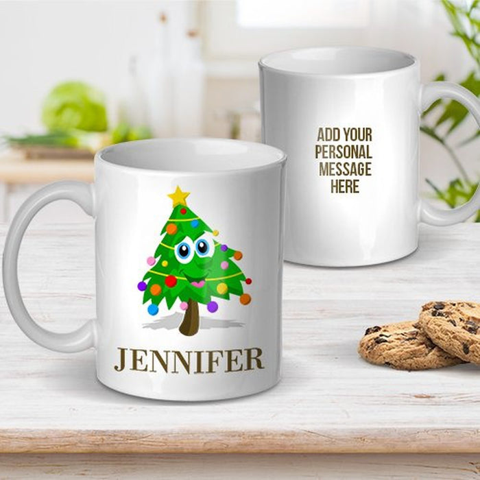 Christmas Tree Ceramic Mug