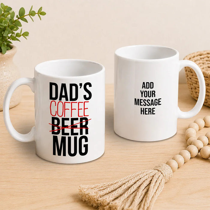 Dad's Beer Coffee Mug