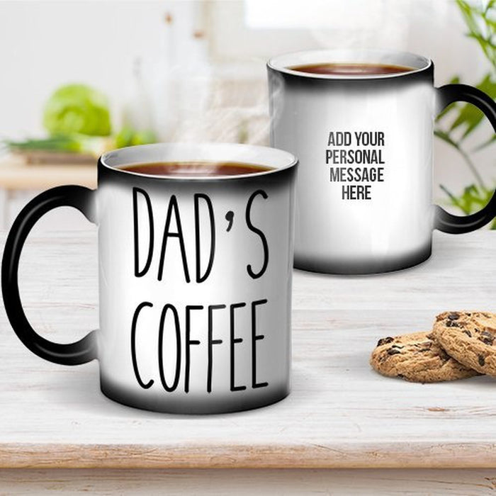 Dad's Coffee Ceramic Magic Mug