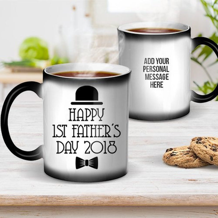 First Father's Day Ceramic Magic Mug