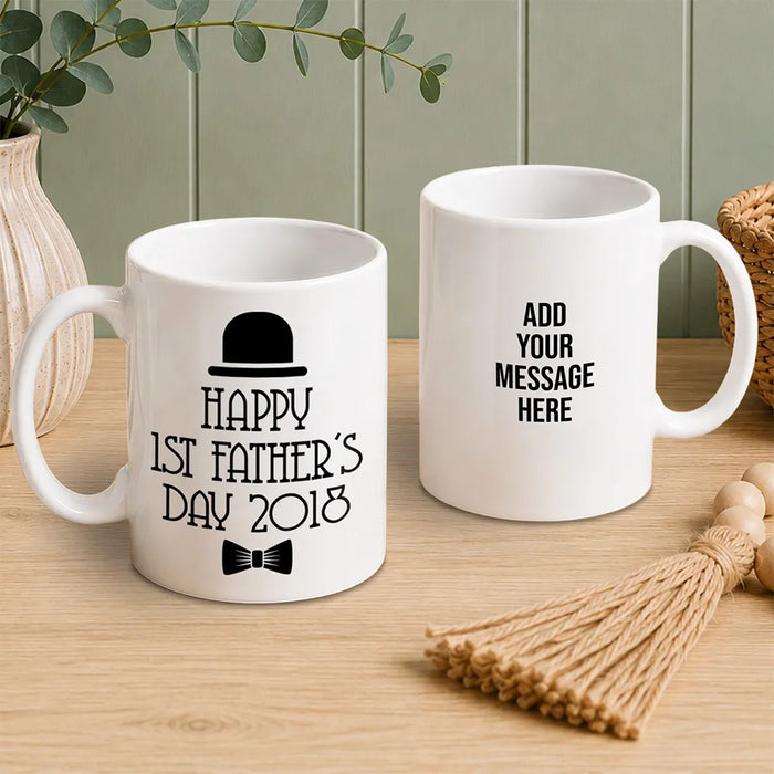 First Father's Day Coffee Mug