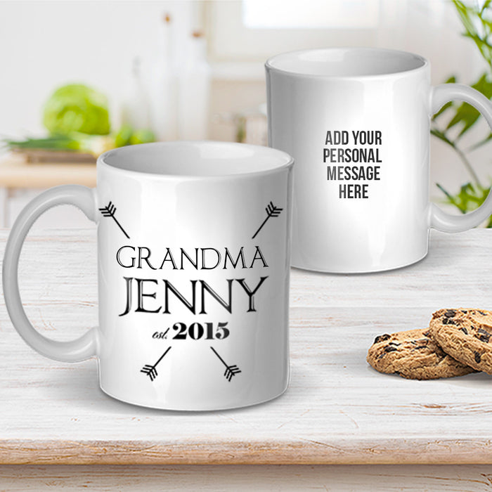 Grandma Est Ceramic Mug