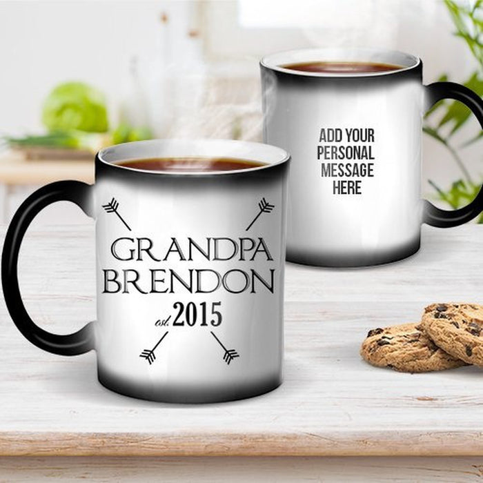 Grandpa Est Ceramic Magic Mug