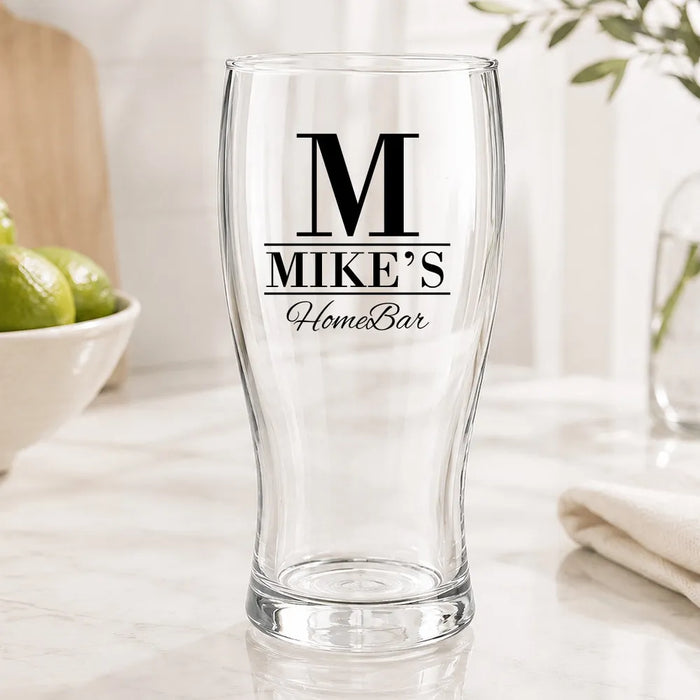 Home Bar Coloured Standard Beer Glass