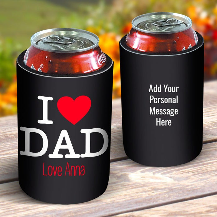 I Love Dad Stubby Cooler