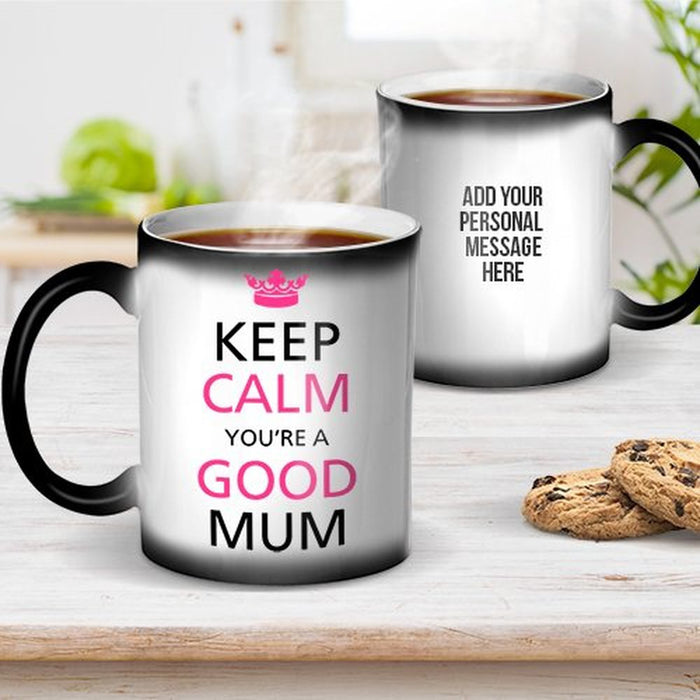 Keep Calm Ceramic Magic Mug