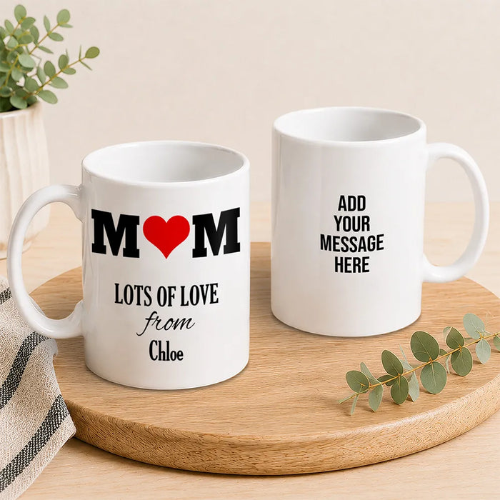 Mum Heart Coffee Mug