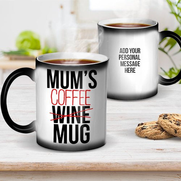 Mum's Coffee Ceramic Magic Mug