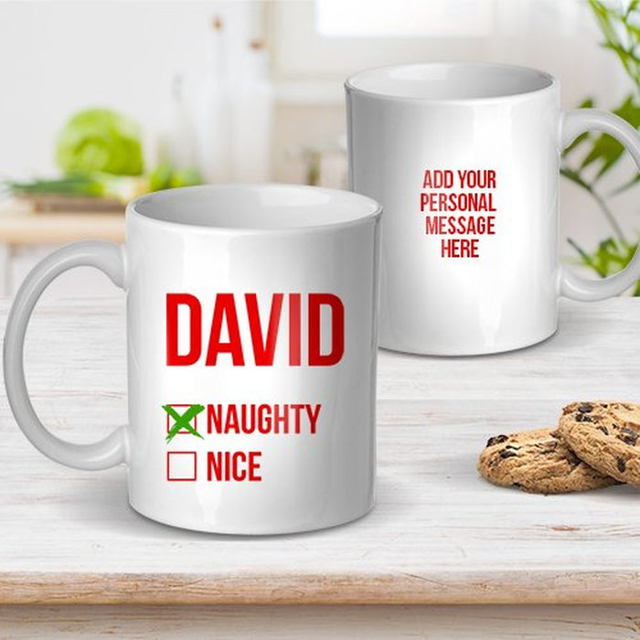 Naughty Ceramic Mug