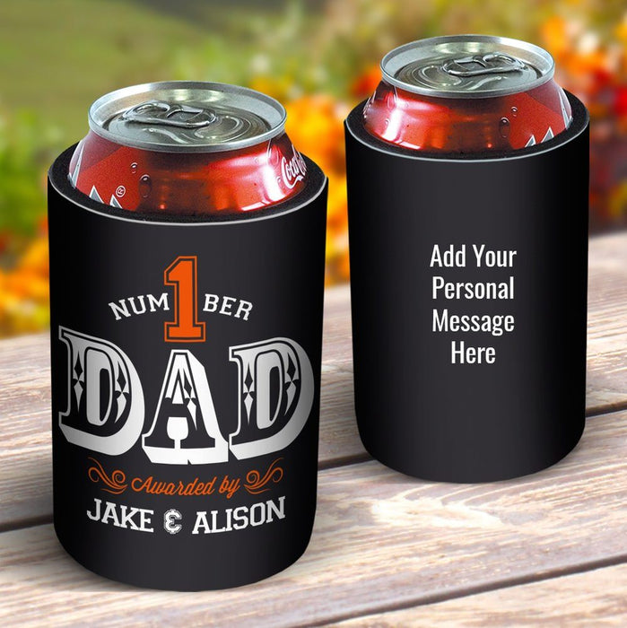 Number 1 Dad Stubby Cooler