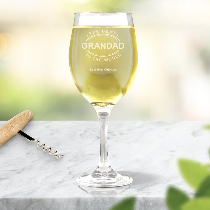 The Best Engraved Wine Glass