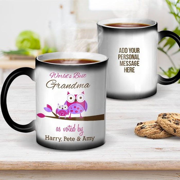 World's Best Grandma Ceramic Magic Mug