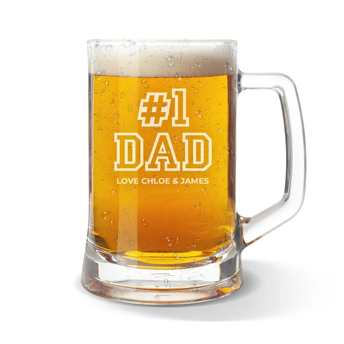 #1 Glass Beer Mug