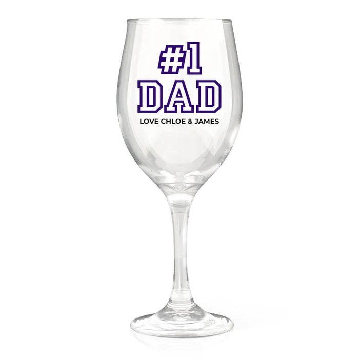 #1 Coloured Wine Glass