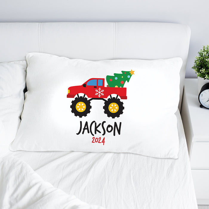 Monster Truck Pillow Case Fabness