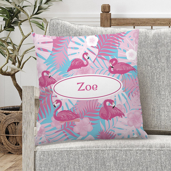 Flamingo Premium Cushion Cover