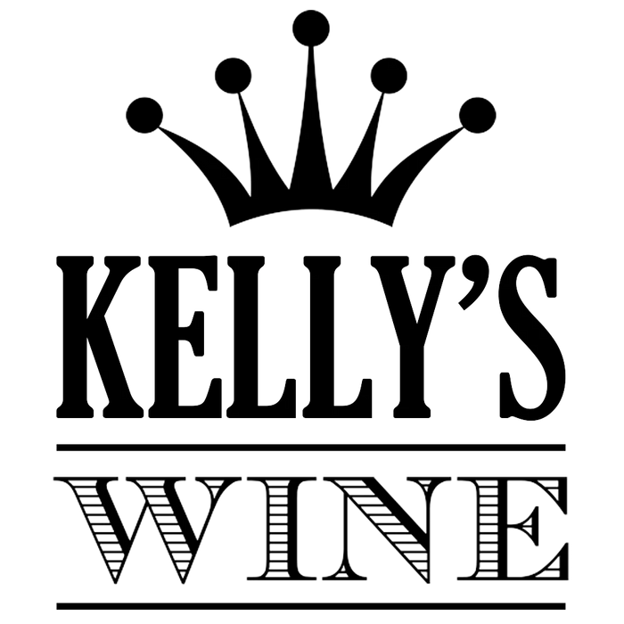 Crown Engraved Stemless Wine Glass