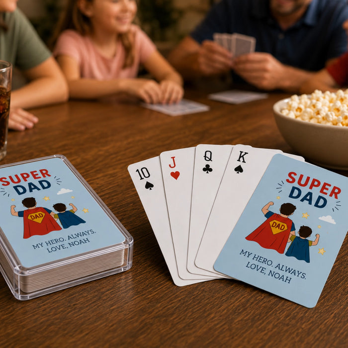 Super Dad Playing Cards